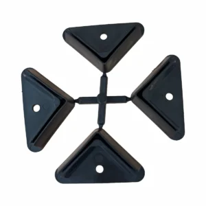 90 degree plastic L angle bracket for furniture assembly support
